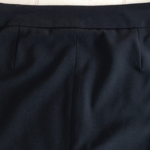 SMART SET Black Lined Mini Skirt - Picture 5 of 7